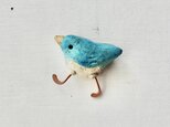 おさんぽ鳥のブローチ 08の画像