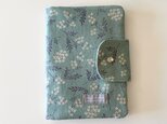 かすみ草【ブルーグリーン】マルチケース 母子手帳ケース A6.B6.A5サイズあり