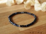 ブラックサファイアのブレスレット