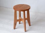 桜の丸座のスツール