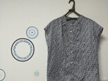 毎日着られる大人服　フレンチスリーブブラウス　リバティタナローン　エロイーズ　ホビーラホビーレ限定色