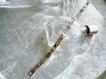 B157-ヴィンテージブレスレット 1980〜90s Shiny Silver Tone Braceletの画像