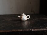 小ぶりで可愛い◆中国産　小ぶり陶器製ミニチュア急須　インテリアオブジェ　古民家　古道具　可愛い