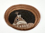 刺繍ワッペン■フサギンポ■水族館