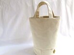 倉敷帆布のバケツバッグ きばた