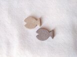 小さいおさかなのブローチ