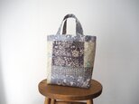 [Y様オーダー品]　リバティ　ラミネートパッチワークバッグ　