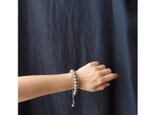 【SV】Green Gray Pearl Bracelet／グリーングレーパール ブレスレット