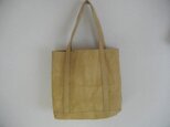 STANDARD TOTE BAG 　Mサイズ　ミロバラン染めの画像