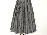 大島紬リメイク＊タックスカート