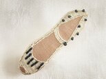 shoe shoe shoe刺繍ブローチNo.96