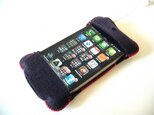 iPhone 4S Felt Jacket 1 slitの画像