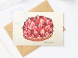 (40)苺タルト ポストカード 3枚セット