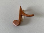 音符ブローチ　