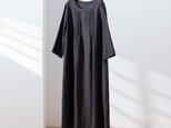 ★サンプルセール　1点のみ★ピンタック入りワンピース　リネンワンピース　ロングワンピース(C16)