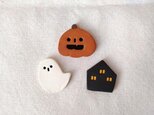 ハロウィンのブローチ3点セット