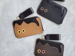 ◆にゃんとも可愛い手乗りねこの薄型ミニ財布◆　メンズ　レディース　ネコ　猫　ギフト　ミニ財布　ミニウォレット　スリムウォレット