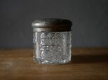 カットガラスが美しい入れ物　フランスアンティーク　ブロカントのある暮らし　