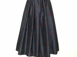大島紬リメイク＊タックスカート