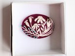 小さなお花の刺繍ブローチ・botanical#406