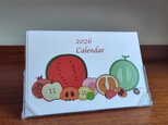 2026卓上カレンダー　フルーツモチーフ