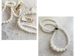 Vintage Milk Opal Necklaces　ネックレス　ミルクホワイト　46.5ｃｍ