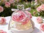 誕生日 送別 記念日・サロンの花飾り・玄関飾り バラ 薔薇 ローズ、純真、サロン ブーケ、プリザーブドフラワー、ドライフラワー