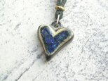 ハートネックレス - lapis lazuli -の画像