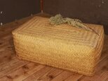 №101　大きな行李　収納籠　編籠　古道具　アンティーク