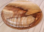 丸いプレート 赤楠【送料無料】
