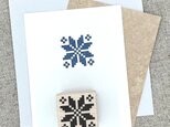 ノルディック柄のはんこ（1連）