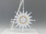 刺繍オーナメント・星降る夜
