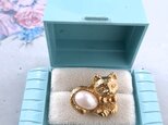 《Avon》 “Friendly Critters Tac Pin” cat エイボン ヴィンテージブローチ