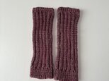 ✴︎受注制作✳︎アームウォーマー　小豆