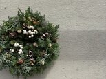 ナチュラルクリスマス　南京ハゼのリース