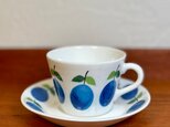 Gustavsberg Prunus C&S グスタフスベリ プルーヌス コーヒーカップ&ソーサー②