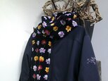 花cotton×Chenille マフラー