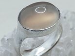 gray agate＊925 ring