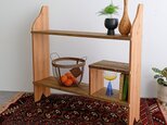 【再販】1点物『 Écru Shelf 』アンティークシェルフ チェスト ディスプレイ キャビネット 什器