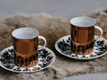 【Rosenthal】ドイツ製 /ヴィンテージ / デミタスカップ＆ソーサー / 2客セット
