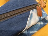 藍染 リュックポシェット