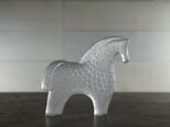 ガラスのオブジェ［馬］①