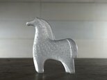 ガラスのオブジェ［馬］③
