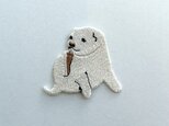 刺繍ワッペン■円山応挙 子犬■カキカキ