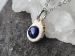 鹿の角 ラピスラズリのネックレス