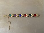 Vintage 60s-70s USA retro multicolor bijou bracelet