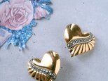 《Avon》 “Spakle Heart” エイボン ヴィンテージイヤリング