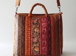 ORANGE FRANCE RIBBON 2WAY BAG [L]