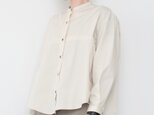 back slit shirts / cream