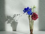 ドイツ製/ヴィンテージ/小さなガラス花瓶/一輪挿し
